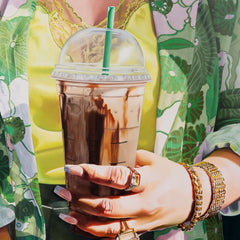 Amy Lewis, Coffee Date - Original Painting