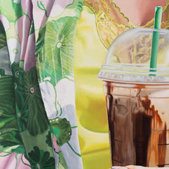 Amy Lewis, Coffee Date - Original Painting