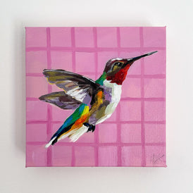 Ann Miller Smith, Hummingbird Grid - Original Painting