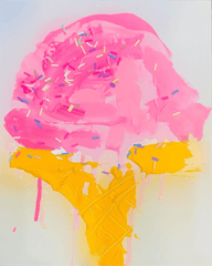 Megan Coonelly, Ice Cream 2 - Original Painting