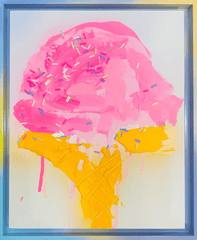 Megan Coonelly, Ice Cream 2 - Original Painting