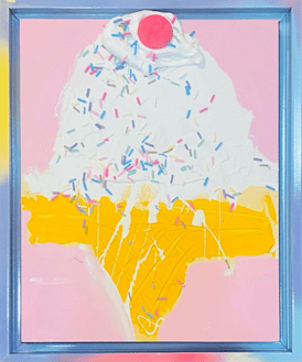 Megan Coonelly, Ice Cream 4 - Original Painting