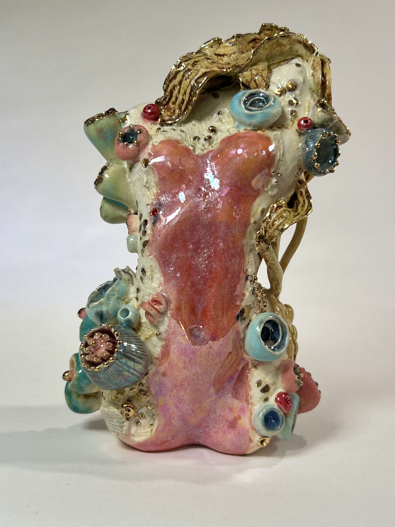 Julia CR Gray ceramic figurative sculpture