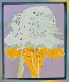 Megan Coonelly, Ice Cream 6 - Original Painting