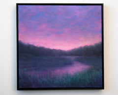 Victoria Veedell atmospheric landscape paintings San Francisco contemporary artist