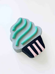 Steph Blondet, Cupcake Wall Sculpture No. 8 - Original Painting