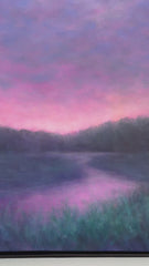 Victoria Veedell, Last Light at the Marsh - Original Painting