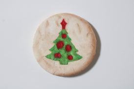 Haley Marfleet, Christmas Tree Cookie - Original Painting